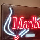 Vintage Marlboro Cigarettes Everbrite Neon Light Sign 1997 Large 21 5 x15 