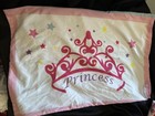 Girls Princess Castle Toddler Baby Crib Sheets And Pillowcase 4pc Bedding Lot 