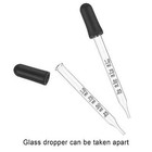 Pack Of 6 Medicine Art Essential Oils Eye Dropper Graduated 4  Straight Tip 1ml