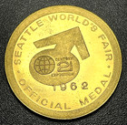 1962 Seattle World s Fair Space Needle Coin