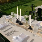 Kswing 6 Pc Black Metal Taper Candlestick Holders - Elegant   Durable