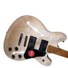 Squier By Fender Starcaster Natural 6-string Semi Hollow Electric Guitar 2774