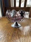 Victorian To Early Edwardian Amethyst Glass Rose Bowl