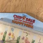Vintage Mcdonald s 1989 Chip N Dale Rescue Rangers Happy Meal Store Display Rare