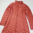 Patagonia Women s Red Fino Quilted Long Sleeve Snow Parka Jacket Size S