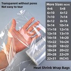 Large Heat Shrink Wrap Bags 100 Pcs 22x31  Clear Soft Pof Packaging Supplies