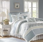 King Pillow Shams Pair Ruffled Cottagecore Madison Park Pillowcase Lace Coquette
