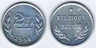 100 Belgium 2 Francs Coins Of Wwii Liberation  1944  On Penny Blanks By Us Mint