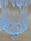 Vintage Set Of 3 Cristal D arques Longchamp Clear 7-1 4  Water  Wine Glasses 8oz