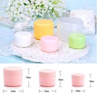 20 50 100g Empty Refillable Plastic Cosmetic Sample Jars  Makeup Cream Containe   