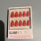 New Glamnetic Nails Lot  3 Sets  Short Almond   Medium Coffin  glue Included 