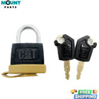 6 Set 246-2641 Padlock With 12 Keys 5p8500 For Caterpillar Cat 5p8500 Padlock