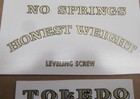 New Toledo Scale Complete Water Transfer Decal Set 
