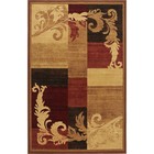 Modern Brown Burgundy 2x8 Area Rug Geometric Carpet - Approx  1 9  X 6 9  Runner