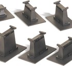 Trains 14 Pc  E-z Track Graduated Pier Set - Ho Scale