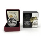 2015 Canada  20 Largemouth Bass  North American Sportfish  1 Oz Pure Silver Coin