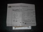 Simplicity Pattern S3048 Misses  Vintage 1980s Jumpers In Two Lengths  6 14  Unc