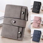 Womens Ladies Short Leather Bifold Wallet Id Card Holder Purse Clutch Handbag Us