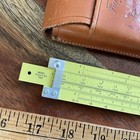 Vintage Pickets Model N1010-es Trig Slide Rule With Leather Case