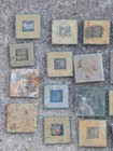One  1  Pound    14 Oz Of Old Scrap Computer Processors For Gold Recovery