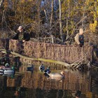Avery Quick-set Boat Blind Camo Netting For Q s Duck Boat Blind Kit