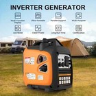 Efurden 2500 Watt Generator Portable  Inverter Gas Generator For Home Camping