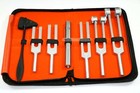 7 Tuning Fork Set Medical Surgical Chiropractic Physical Diagnostic Instruments