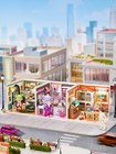 Rolife Super Creator Led Diy Plastic Miniature House Dollhouse Kit W  Led Gifts