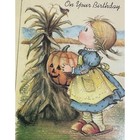 Vintage Greeting Card Lot Norcross Birthday Little Children Thanksgiving Card