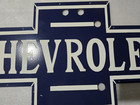 Chevrolet Neon Skin Porcelain Enamel Sign 46 X 21 Inches 