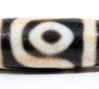 Share Tibetan Two-eye Ruyi Dzi Bead  Full Cinnabar Agate Amulet    spiritual Gift