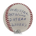 Juan Marichal 8 Insc Autographed Official Mlb Baseball Psa dna