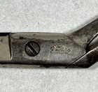 Vintage Chapman Silver Steel 8  Dressmaker Tailor Sewing Fabric Shears Scissors