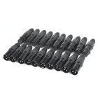 10pair Xlr Dmx 3 Pin Male female Mic Snake Plug Audio Microphone Cable Connector