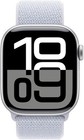 Apple Watch Series 10  gps  42mm Aluminum Case W  Blue Cloud Sport Loop Silver M