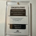 2024 Leaf Metal Signature Series Dan Marino Magenta Printing Plate Ssp Rare 1 1