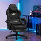Big And Tall Gaming Chair 400lbs Heavy Duty Office Chair With Footrest high Back