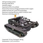 All Terrain Remote Control Off-road Lawn Mower 27 Hp Adjustable Mowing Height