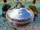 Antique French 19c Soup Tureen Sterling Silver 950 H  Soufflot Perfect Rare Old