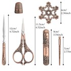 Embroidery Scissors Kits  Sewing Kit With Sewing Needle Case  Complete Vintag   