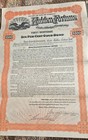 1904 Hidden Fortune Gold Mining Co  500 Bond Lead Sd Deadwood 10 Coupons