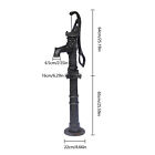Antique Hand Water Pump Pitcher Pump Cast Iron For Yard Ponds Garden raised Base