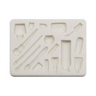 Make Up Silicone Cake Fondant Decor Sugarcraft Mold Chocolate Baking Mould Cs