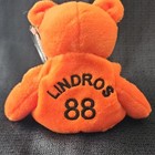 Salvino s Bammers Eric Lindros  88 Orange Plush Bear Vintage 1999