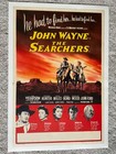 Rare Original    the Searchers     1956  John Wayne British Film Poster  20   x30    