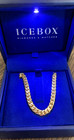 Icebox 14k Yellow Gold Miami Cuban Link Chain 6mm 20  62 6 Grams