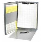 Zoro Select 10507 5-2 3  X 9-1 2  Storage Clipboard 3 8   Silver