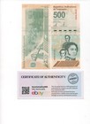 10 Unidades Venezuela 500 Digitales  New 500 Million Bolivar Series Coa