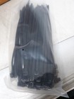 500 Pack 7    Zip Ties Nylon Black Pf1001 Weather Resistant Wire Cable Ties