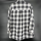 J Jill Uncommon Threads Plaid Tunic Shirt Womens 100  Cotton Pockets Long Sleeve